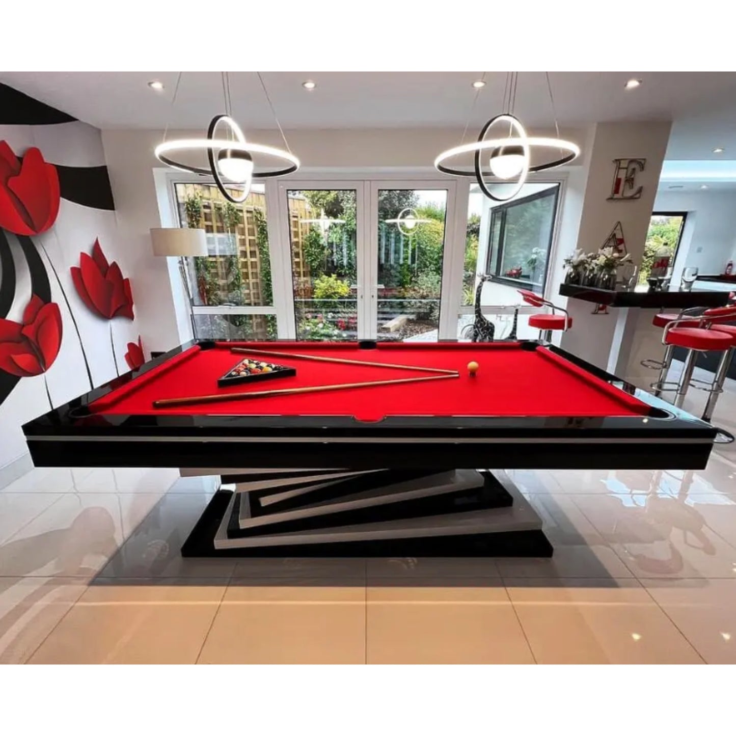 Aurelius NovaEdge 8-Foot Modern Pool Table